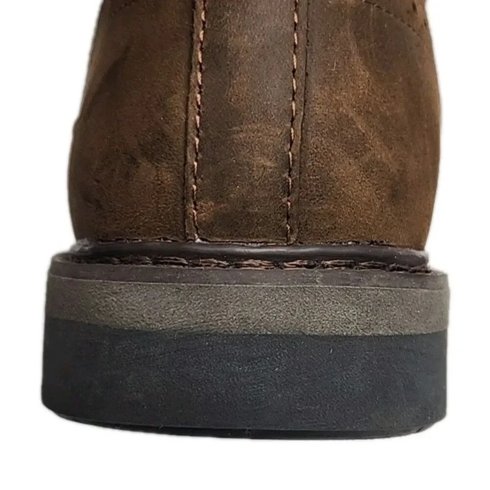 Timberland Boots Ankle Squall Canyon Wing Tip Chukka Men Sz 10 Brown Waterproof